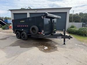 AMP 7 x 14 High Side Dump Trailer 16k
