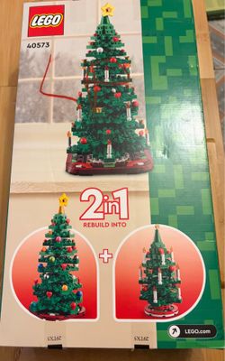 LEGO Christmas Tree 40573 2-in-1 Holiday Set New Sealed Bags