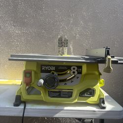 Table saw- 8 1/4” RYOBI