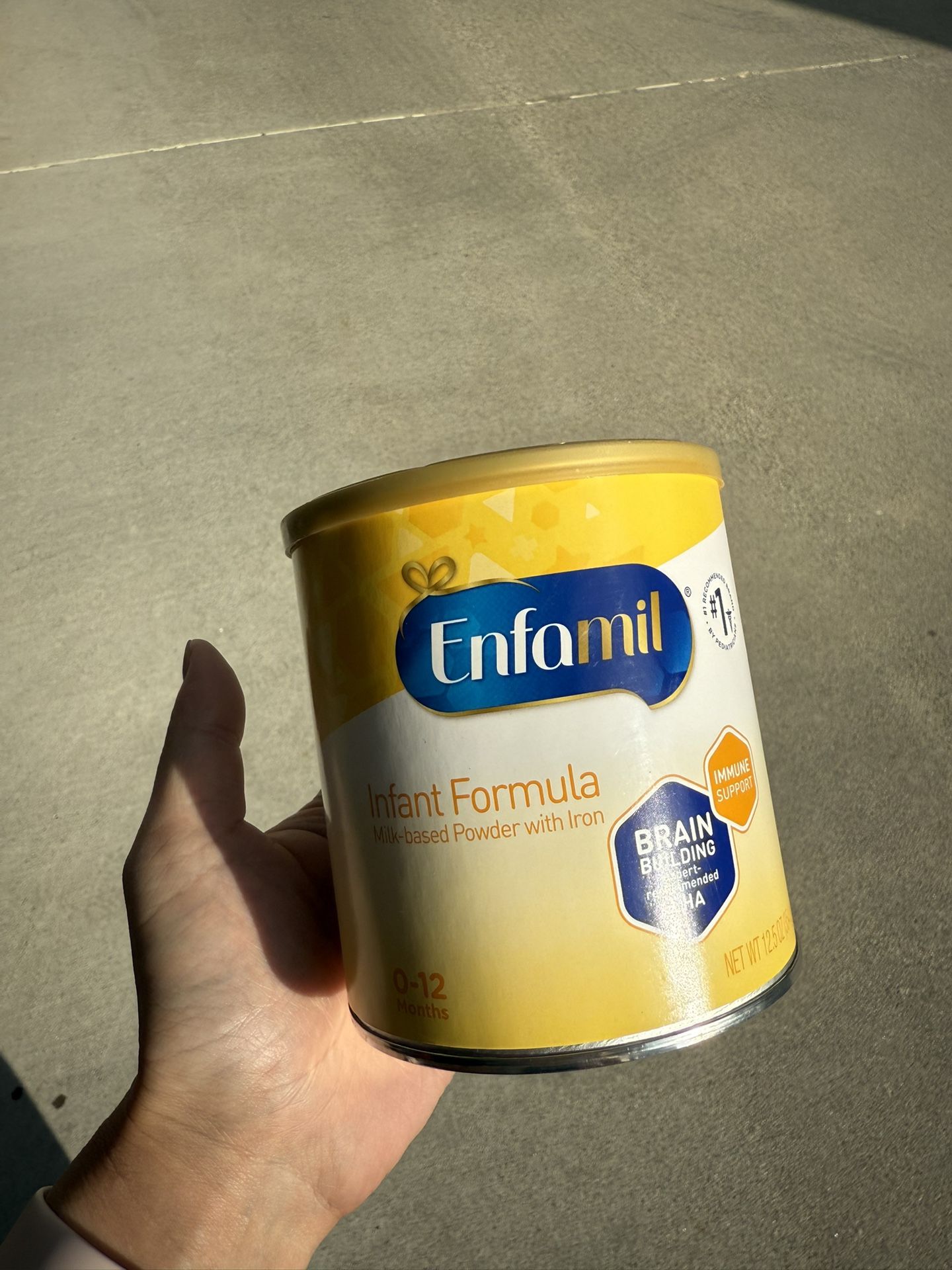 Unopened Enfamil Formula