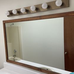 Hollywood Lights And Mirror