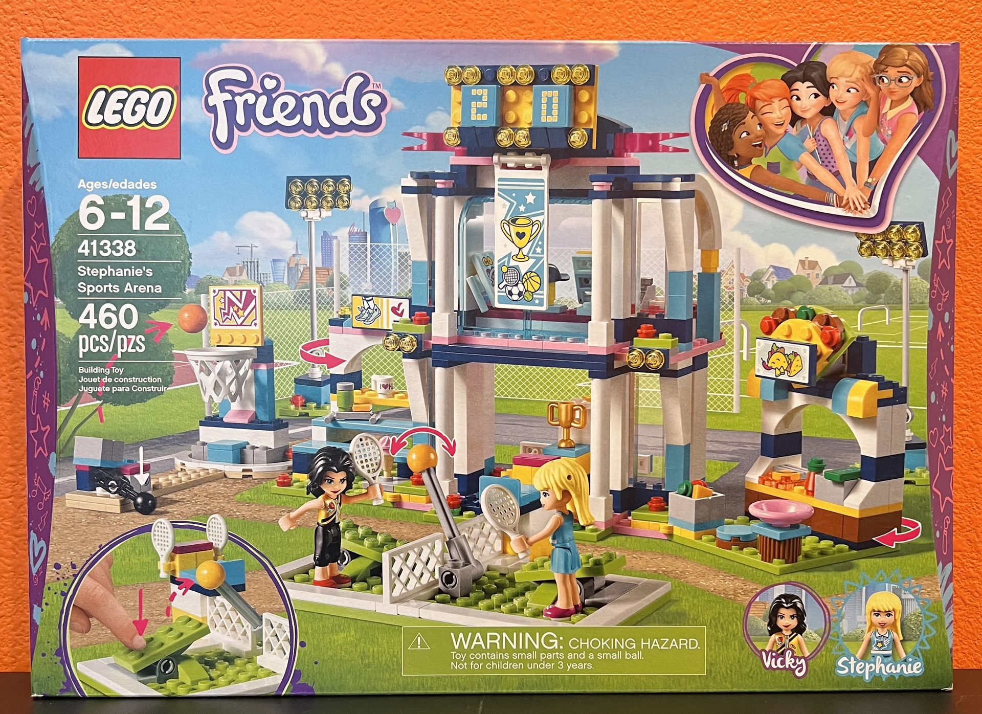 LEGO Friends Stephanie’s Sports Arena #41338 New