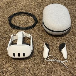 Meta Quest 3 512GB Headset W/ Carrying Case and Link Cable