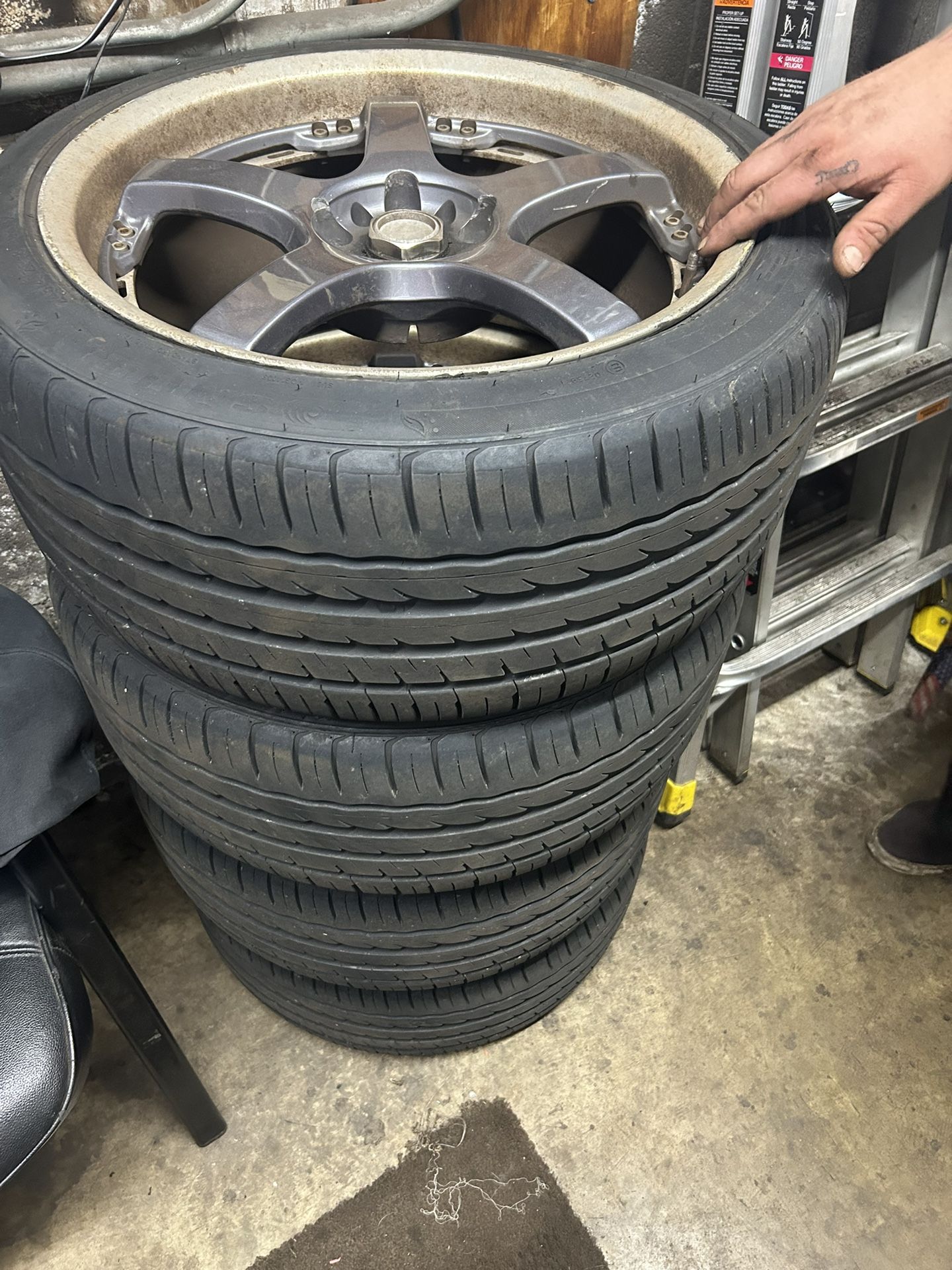 New Tires On Rims