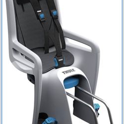 Thule Children's RideAlong Bike Seat, Light Gray, One Size.