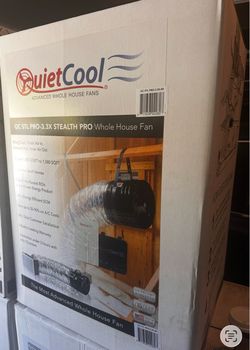 QUIETCOOL STEALTH PRO 3.3 – BRAND NEW WHOLE HOUSE FAN