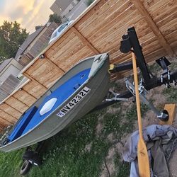 Fishing Boat And 2015 4 Stroke Motor