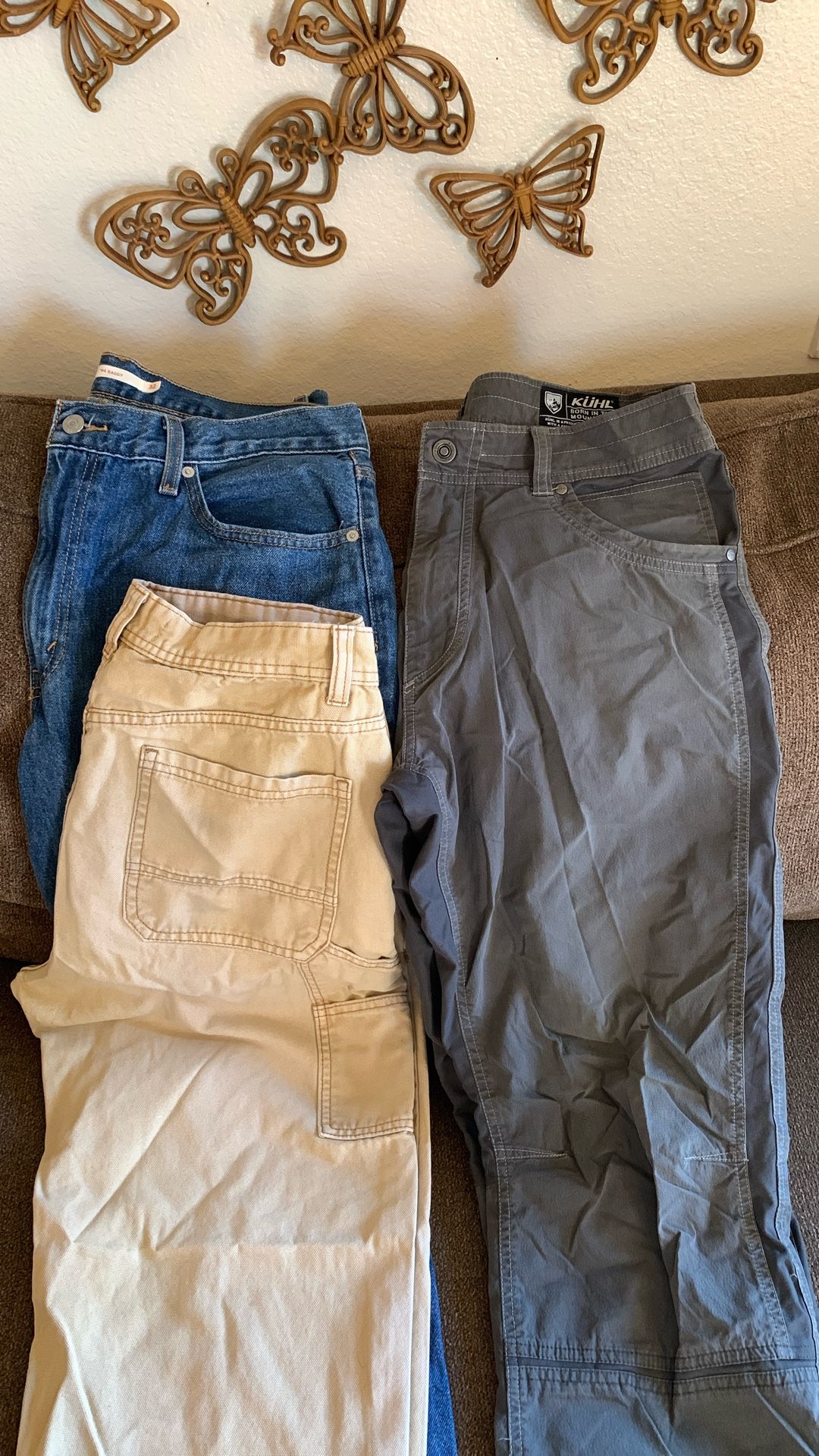 General Men’s KUHL LEVI & COTTON CARGO Pants