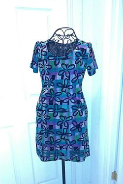 Juniors bright colored dress