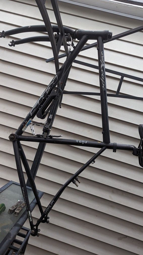 Full Chromoly Frame And Fork Road Bike Setup Large