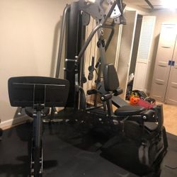 Parabody gs4 home gym with leg press hot sale