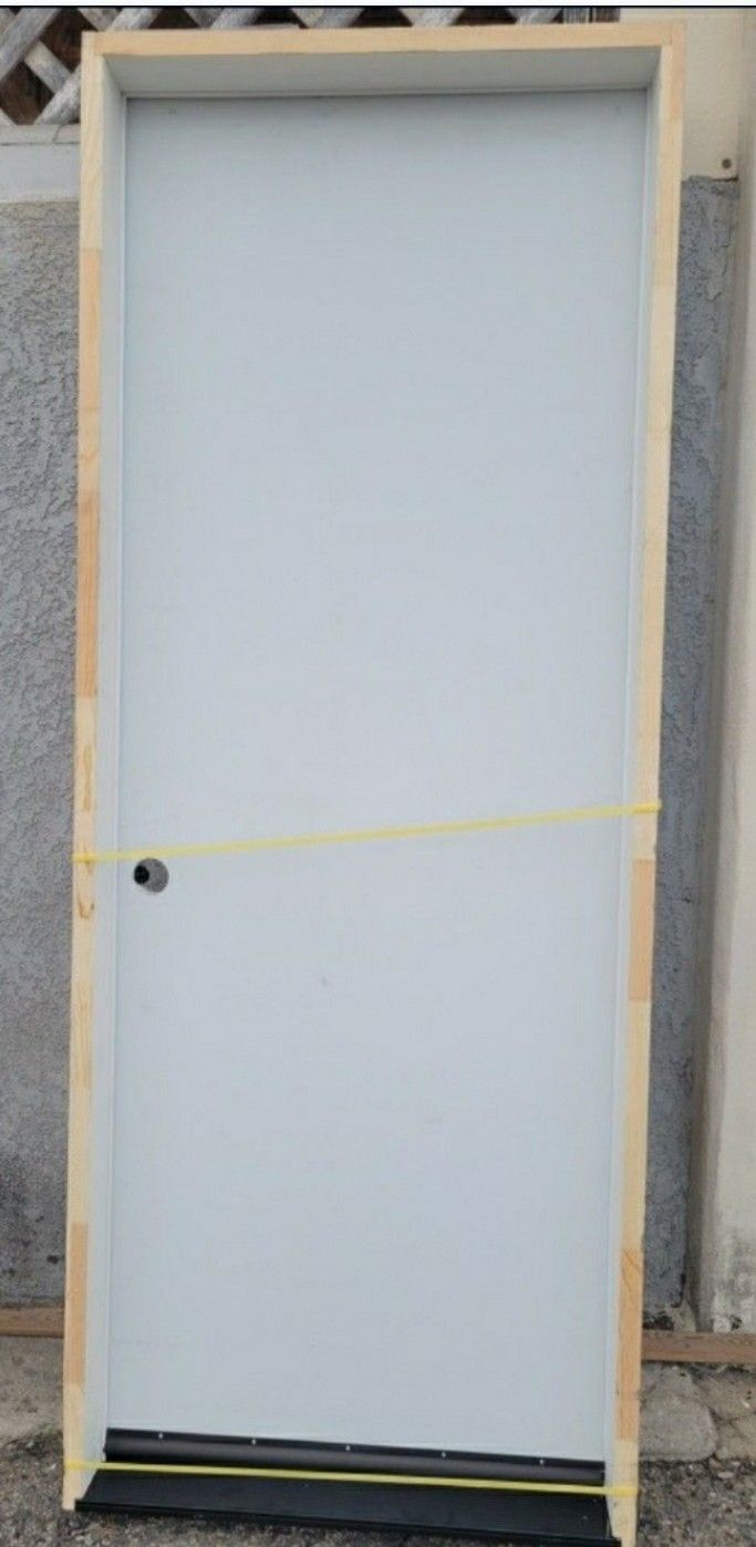 Exterior Door Steel 30x80 Right Hand Home & Garden