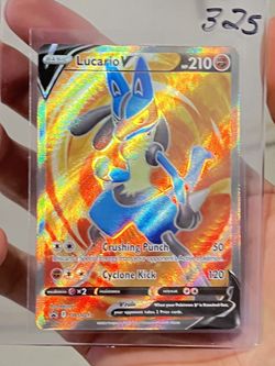 Pokémon Card LUCARIO FULL ART 