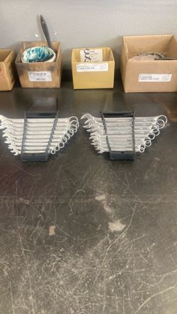 Metric and standard new wrenches