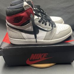 Men’s Jordan 1 Retro High OG Smoke Gray - Size 8.5M