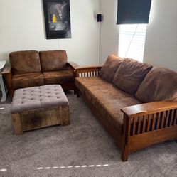 Couch Set+ Ottoman 