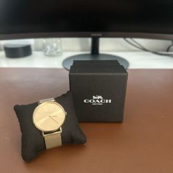Gold Coach Watch 