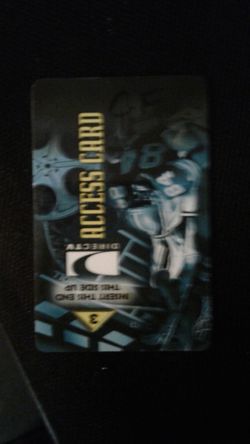 Two DirecTV HD DVR's DirecTV football cards and card reader for sale or trade