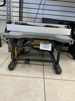DEWALT TABLE SAW DWE7485
