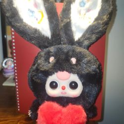 BABY THREE LILYRABBIT TOWN V3 MOMO WITH RED HEART CONFIRMED OPENED BOX. NO BOX DAMAGED IN SHIPPING 