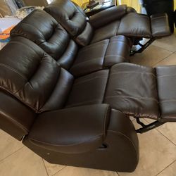 Living room Set With Recliners 