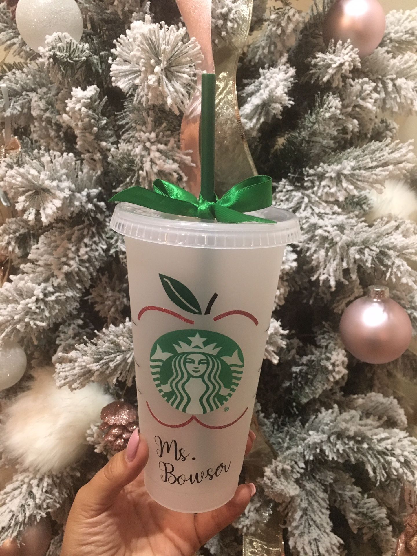 Teacher Starbucks cups