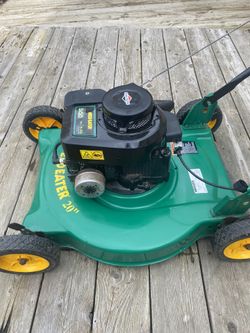 Weed eater 20 2025 inch lawn mower