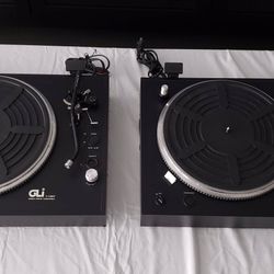 2 DJ Turntables For Parts 