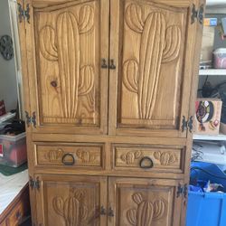 Authentic Real Wood Cabinet 