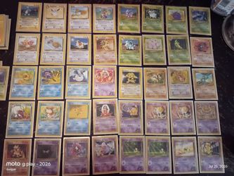 Pokemon cards old school..