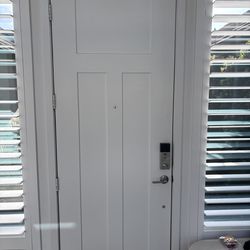 3’x8’ wood exterior door