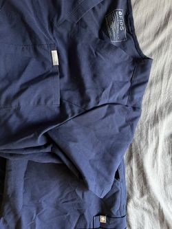 Figs Scubs Navy Blue 