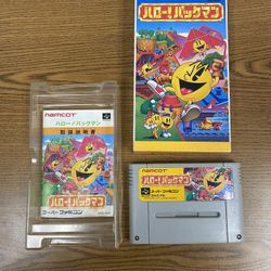 SNES Game Hello Pac-Man For Japanese Super Nintendo Super Famicom 