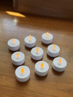 fake candles flameless 9ct