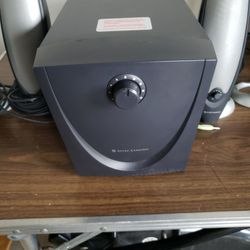 Dell Computer Speaker System With Subwoofer