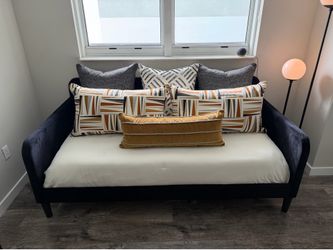 Black Velvet Daybed