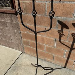 Wrought  Iron Candle Holder