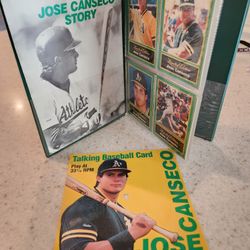 jose canseco limited edition card Jose Canseco Oakland A's 40-40 Season Commemorative MLB Poster main image 0