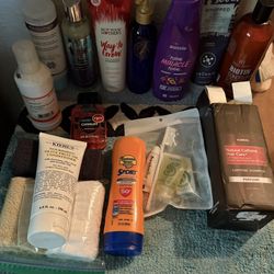 Huge Lot High End Hair Care Items Sunscreen Over $100