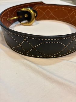 Roy’s Custom Leather Goods Men’s Black 2” Belt 36” Waist