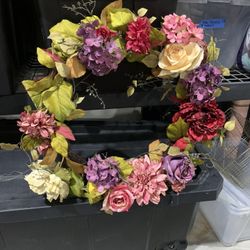Large Floral Wreath 