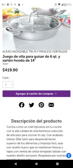 Sartén Hondo De "14"