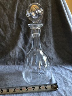 Antique Crystal Decanter