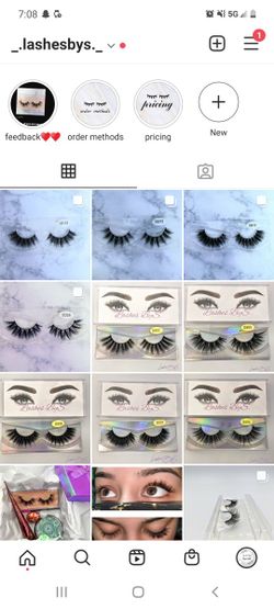 LASHES ONLY $7