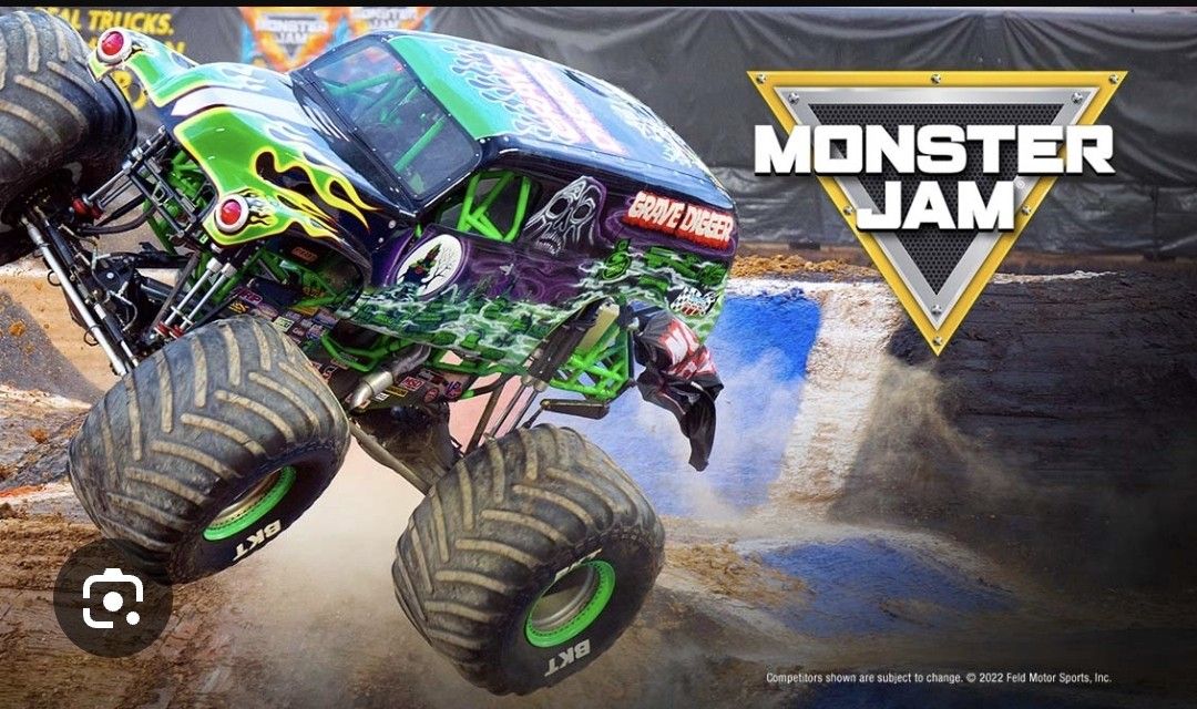 2 Monster Jam Tickets