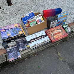 Assorted Toys/board Games 
