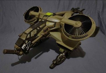 G.I. Joe Sigma 6 Dragonhawk VTOL 2006, missing accessories.