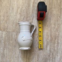 Pottery Barn Ceramic Dressing Dispenser Pitcher