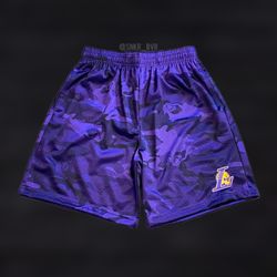 Lakers sales camo shorts