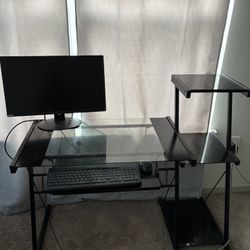Glass Desk Set